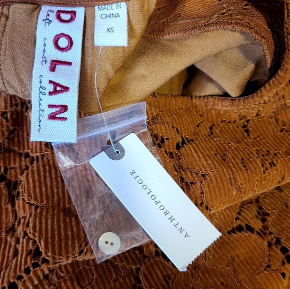 Dolan Norah Floral Corduroy Blouse‎ - Picture 7 of 10